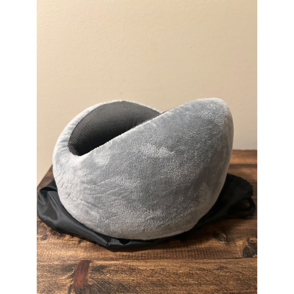 Travel Neck Pillow with Memory Foam and Travel Bag